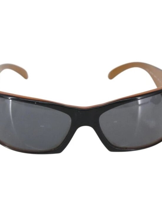 CHANEL Sunglasses plastic Brown CC Auth main image 5